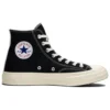 Converse x COMME des GARCONS PLAY Chuck 70 Hi «Black Red»