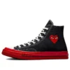 Converse x COMME des GARCONS PLAY Chuck 70 High «Black Red»