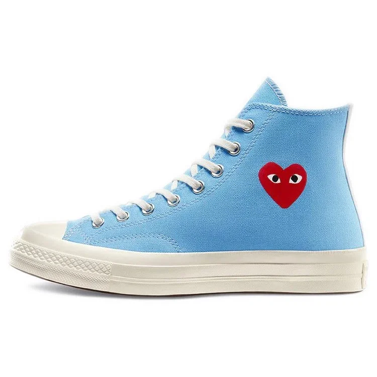 Converse x COMME des GARCONS PLAY Chuck 70 High «Bright Blue» Converse x COMME des GARCONS PLAY Chuck 70 High «Bright Blue»