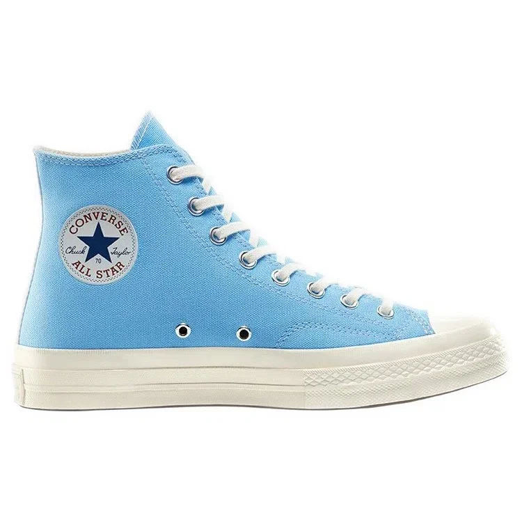 Converse x COMME des GARCONS PLAY Chuck 70 High «Bright Blue» Converse x COMME des GARCONS PLAY Chuck 70 High «Bright Blue»