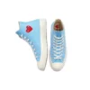 Converse x COMME des GARCONS PLAY Chuck 70 High «Bright Blue» Converse x COMME des GARCONS PLAY Chuck 70 High «Bright Blue»