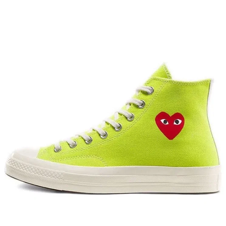 Converse x COMME des GARCONS PLAY Chuck 70 High «Bright Green» Converse x COMME des GARCONS PLAY Chuck 70 High «Bright Green»