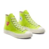 Converse x COMME des GARCONS PLAY Chuck 70 High «Bright Green» Converse x COMME des GARCONS PLAY Chuck 70 High «Bright Green»