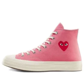 Converse x COMME des GARCONS PLAY Chuck 70 High «Bright Pink»
