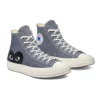Converse x COMME des GARCONS PLAY Chuck 70 High «Steel Grey» Converse x COMME des GARCONS PLAY Chuck 70 High «Steel Grey»