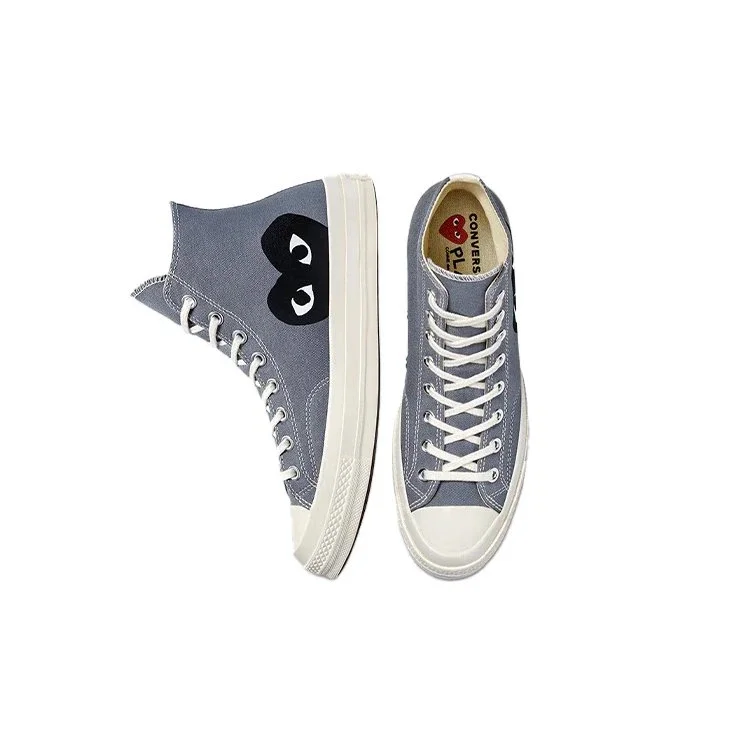 Converse x COMME des GARCONS PLAY Chuck 70 High «Steel Grey» Converse x COMME des GARCONS PLAY Chuck 70 High «Steel Grey»