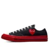 Converse x COMME des GARCONS PLAY Chuck 70 Low «Black Red»