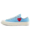 Converse x COMME des GARCONS PLAY Chuck 70 Low «Bright Blue» Converse x COMME des GARCONS PLAY Chuck 70 Low «Bright Blue»