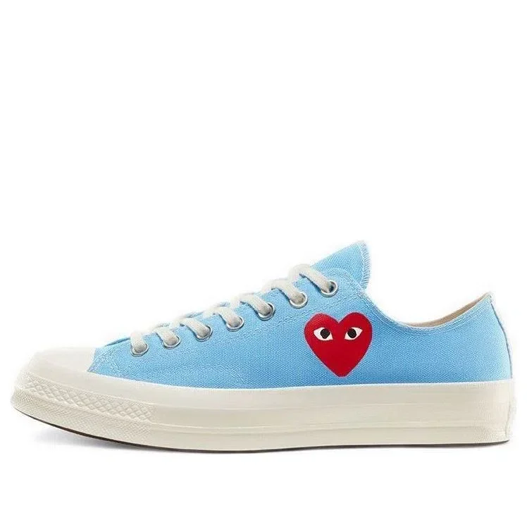 Converse x COMME des GARCONS PLAY Chuck 70 Low «Bright Blue» Converse x COMME des GARCONS PLAY Chuck 70 Low «Bright Blue»