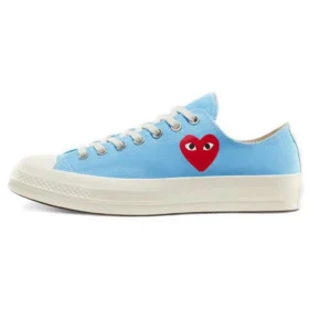 Converse x COMME des GARCONS PLAY Chuck 70 Low «Bright Blue»