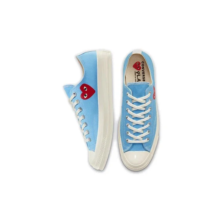 Converse x COMME des GARCONS PLAY Chuck 70 Low «Bright Blue» Converse x COMME des GARCONS PLAY Chuck 70 Low «Bright Blue»