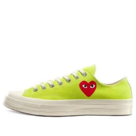 Converse x COMME des GARCONS PLAY Chuck 70 Low «Bright Green»