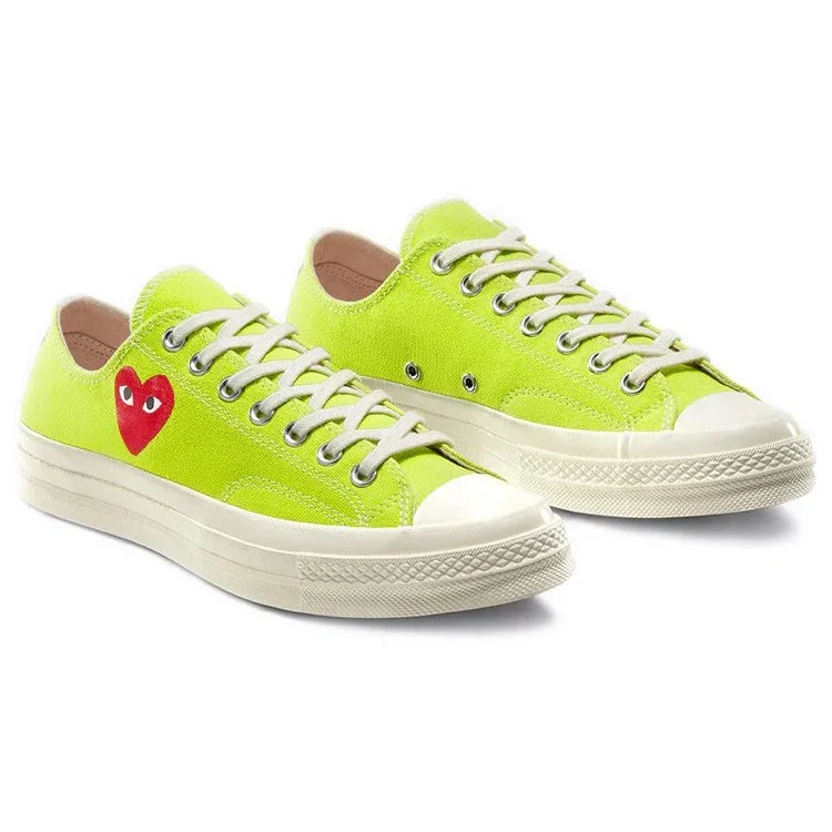 Converse x COMME des GARCONS PLAY Chuck 70 Low «Bright Green» Converse x COMME des GARCONS PLAY Chuck 70 Low «Bright Green»