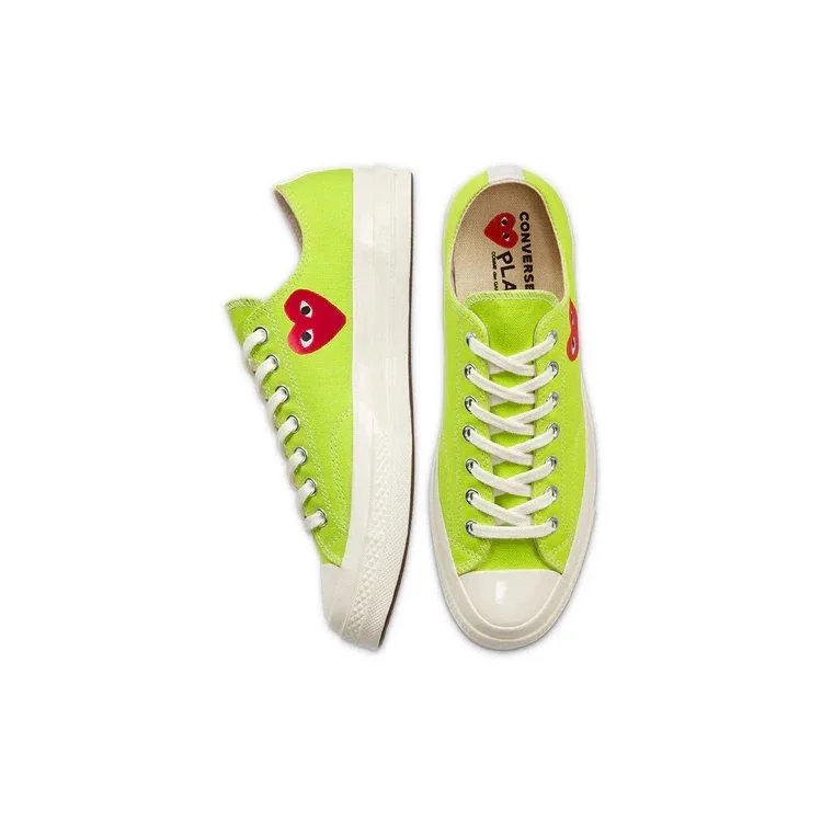 Converse x COMME des GARCONS PLAY Chuck 70 Low «Bright Green» Converse x COMME des GARCONS PLAY Chuck 70 Low «Bright Green»