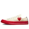 Converse x COMME des GARCONS PLAY Chuck 70 Low «Pristine Red»