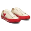Converse x COMME des GARCONS PLAY Chuck 70 Low «Pristine Red»