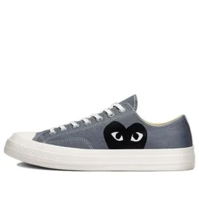 Converse x COMME des GARCONS PLAY Chuck 70 Low «Steel Gray»