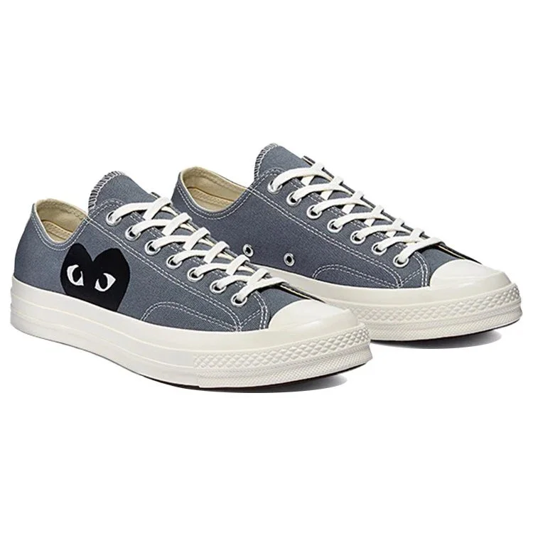 Converse x COMME des GARCONS PLAY Chuck 70 Low «Steel Gray» Converse x COMME des GARCONS PLAY Chuck 70 Low «Steel Gray»
