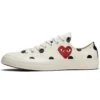 Converse x COMME des GARCONS PLAY Chuck 70 Low «White Polka Dot»