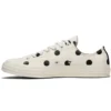 Converse x COMME des GARCONS PLAY Chuck 70 Low «White Polka Dot»