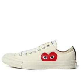Converse x COMME des GARCONS PLAY Chuck 70 Low «White Red»