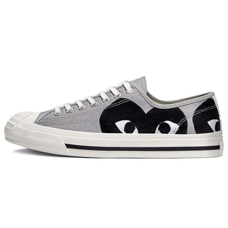 Converse x COMME des GARCONS PLAY Jack Purcell «Drizzle Black» Converse x COMME des GARCONS PLAY Jack Purcell «Drizzle Black»