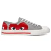 Converse x COMME des GARCONS PLAY Jack Purcell «Drizzle Red» Converse x COMME des GARCONS PLAY Jack Purcell «Drizzle Red»