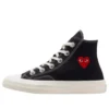 Converse x Comme des Garçons PLAY Chuck 70 Hi «Single Heart Black»