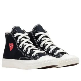 Converse x Comme des Garçons PLAY Chuck 70 Hi «Single Heart Black»