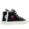 Converse x Comme des Garçons PLAY Chuck 70 Hi «Single Heart Black»