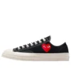 Converse x Comme des Garçons PLAY Chuck 70 Ox «Single Heart Black»