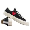 Converse x Comme des Garçons PLAY Chuck 70 Ox «Single Heart Black»