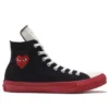 Converse x COMME des GARONS PLAY Chuck Taylor High «Black Red»