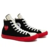 Converse x COMME des GARONS PLAY Chuck Taylor High «Black Red»