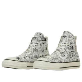 Converse x Doraemon Chuck Taylor All Star Aged CP Hi «Black White»