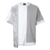 Converse x FCW Crossover para hombre, colores contrastantes, manga corta, blanco
