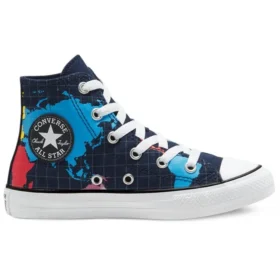 Converse x Geography Class Chuck Taylor All Star High «Azul Rojo Amarillo»