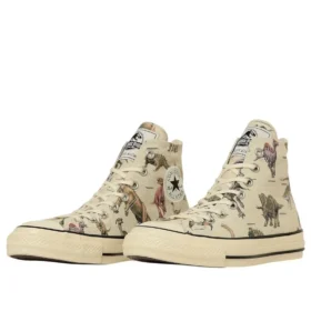 Converse x Jurassic Park Chuck Taylor All Star Aged DP Hi «Natural»