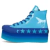 Converse x Miley Cyrus Chuck Taylor All Star Platform Faux Patent Hi «Gnarly Blue»