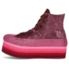 Converse x Miley Cyrus Chuck Taylor All Star Platform Hi «Dark Burgundy»