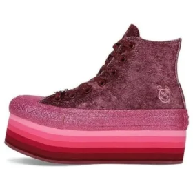 Converse x Miley Cyrus Chuck Taylor All Star Platform Hi «Dark Burgundy»