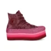 Converse x Miley Cyrus Chuck Taylor All Star Platform Hi «Dark Burgundy»