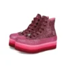 Converse x Miley Cyrus Chuck Taylor All Star Platform Hi «Dark Burgundy»