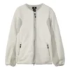 Converse x Slam Jam Chaqueta deportiva casual reversible con empalmes, firmada conjuntamente, para hombre, color blanco