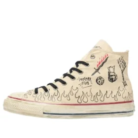 Converse x Stranger Things 5 Chuck Taylor All Star Aged 87 HC Hi «Natural»