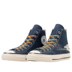 Converse x Stranger Things Chuck Taylor All Star Aged 87 TS Hi «The Squawk»
