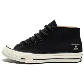 Converse x UNDEFEATED 1970s Mid «Black White»