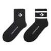 Core Twin Pack Mid-Crew Calcetines «Negro»