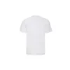 Corte ajustado, estampado, manga corta, blanco