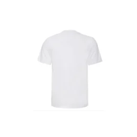 Corte ajustado, estampado, manga corta, blanco